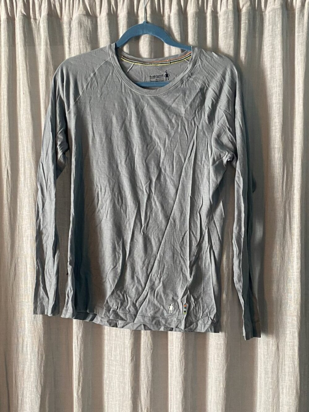 Smartwool Long Sleeve Base Layer Gray